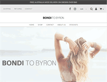Tablet Screenshot of bonditobyron.com